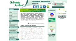 Desktop Screenshot of gabinetejuridico.com.br